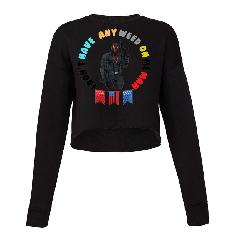 Vigilante Peacemaker Quotes 41 Cropped Sweater | Artistshot