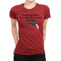 Peacemaker Funny Quote 2 Ladies Fitted T-shirt | Artistshot