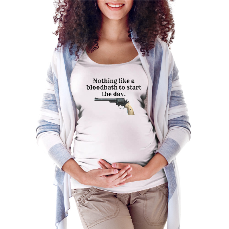 Peacemaker Funny Quote 2 Maternity Scoop Neck T-shirt | Artistshot