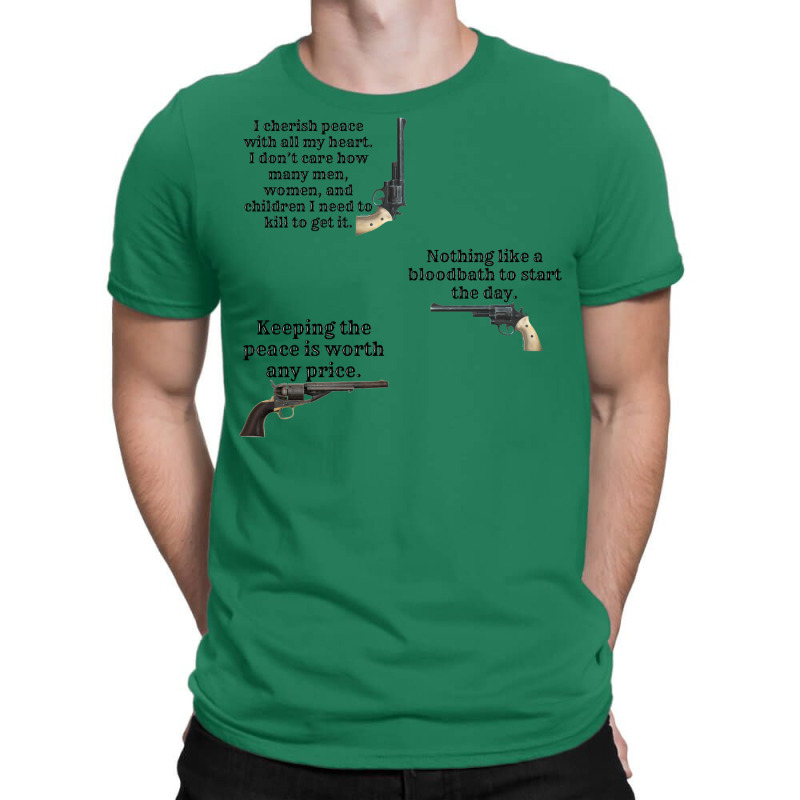 Peacemaker Funny Quotes Bundle T-shirt | Artistshot