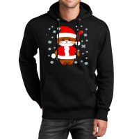 Cat Christmas Snow Unisex Hoodie | Artistshot