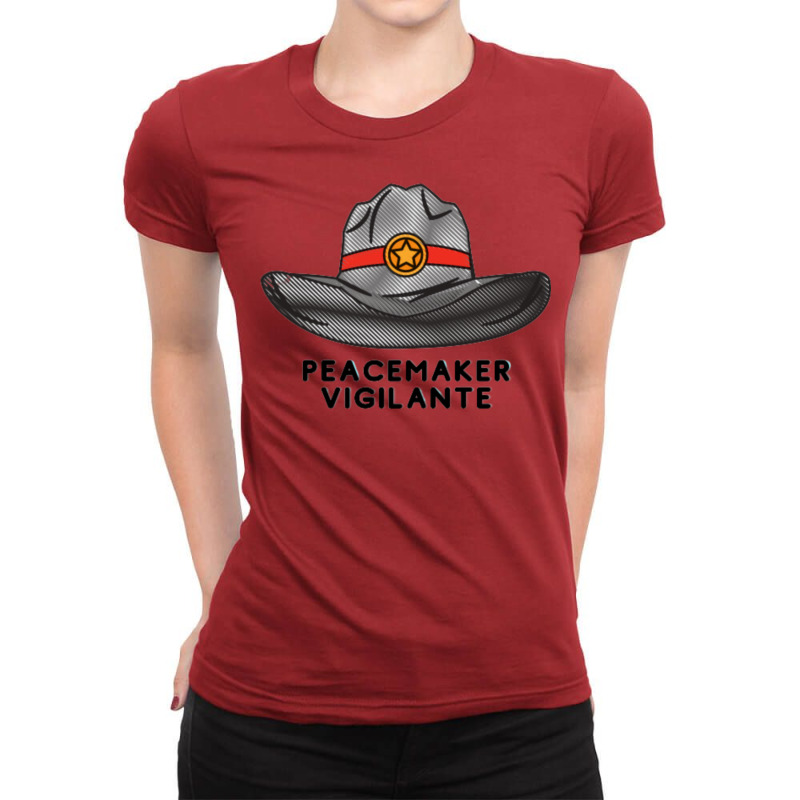 Vigilant Peacemaker 1 Ladies Fitted T-shirt | Artistshot