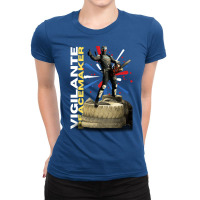 Vigilante  Peacemaker Ladies Fitted T-shirt | Artistshot