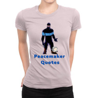 Vigilante Peacemaker Quotes 68 Ladies Fitted T-shirt | Artistshot