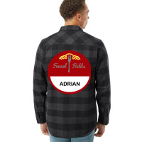 Vigilante Adrian At Work Flannel Shirt | Artistshot