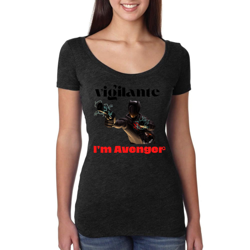 Vigilante Peacemaker Quotes 9 Women's Triblend Scoop T-shirt | Artistshot