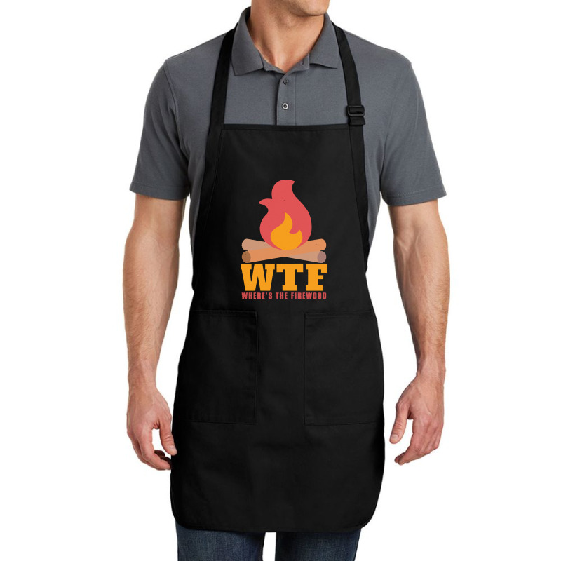 Camping T  Shirt Camp Camping Camper Campfire Campsite Hiking Gift T Full-length Apron | Artistshot