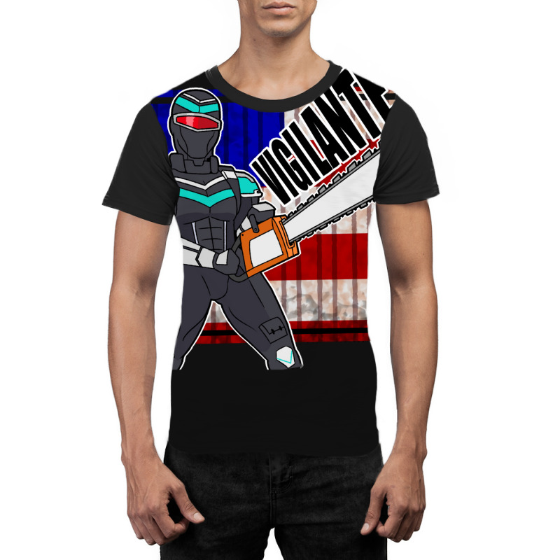 Vigilante In Peacemaker Graphic T-shirt | Artistshot