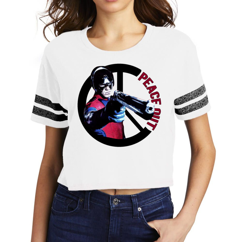 Vigilante Peacemaker                      1 Scorecard Crop Tee | Artistshot