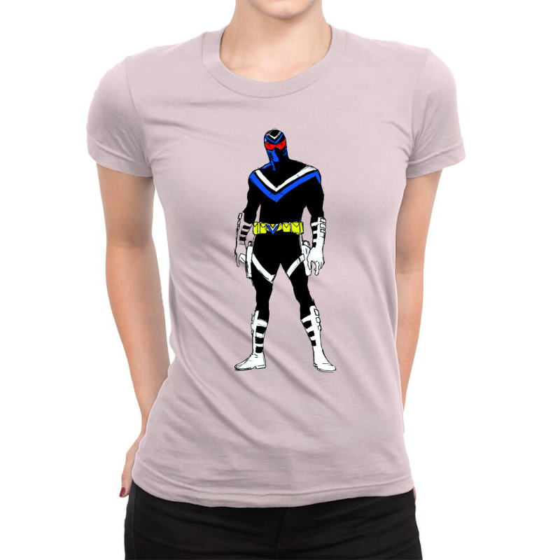 The Amazing Vigilante Peacemaker Ladies Fitted T-shirt | Artistshot