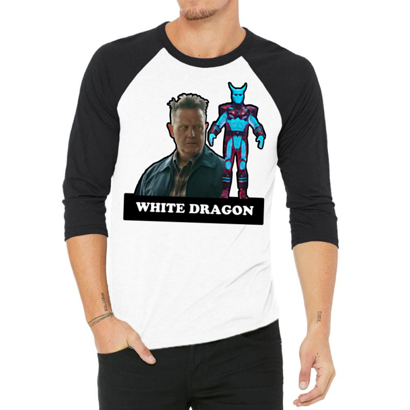 White Dragon Peacemaker  2 3/4 Sleeve Shirt | Artistshot