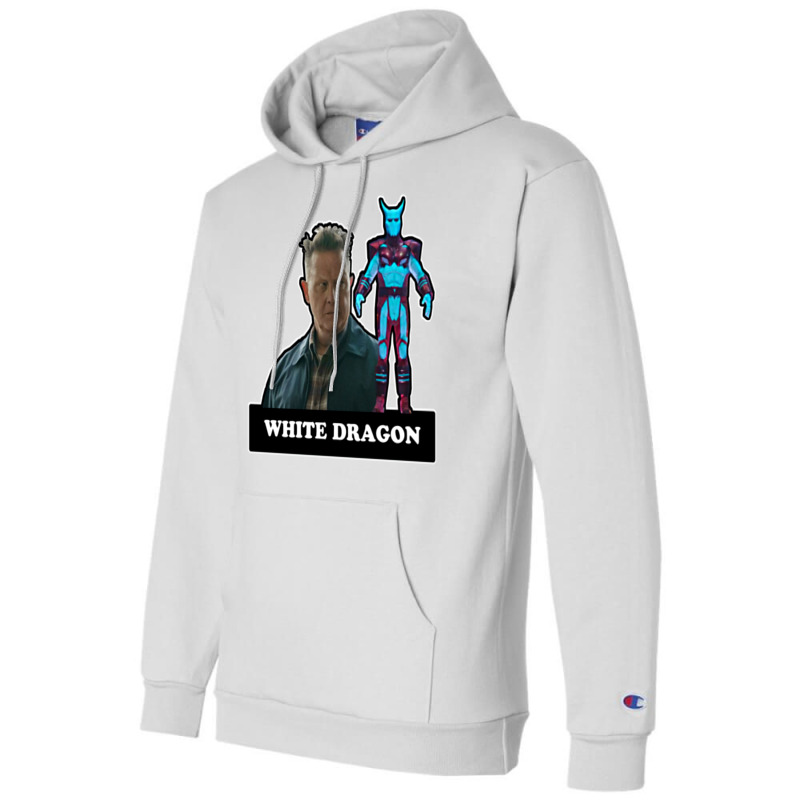 White Dragon Peacemaker  2 Champion Hoodie | Artistshot