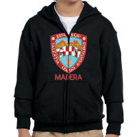 Madera Chihuahua Estado De Mexico Escudo Eagle Aguila Youth Zipper Hoodie | Artistshot