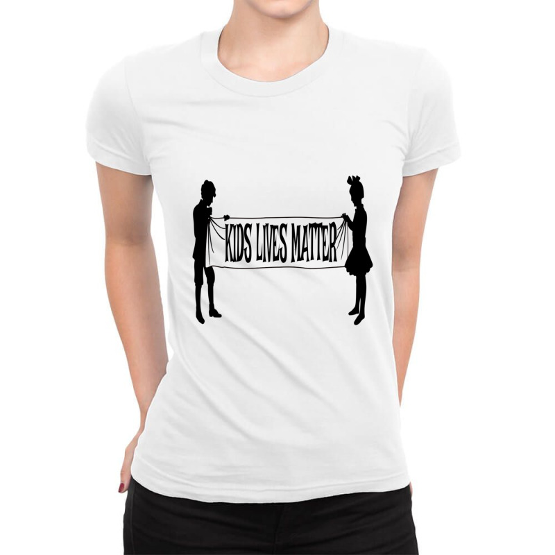 Kids Lives Matter  1 Ladies Fitted T-Shirt by THOMASMANUEL | Artistshot