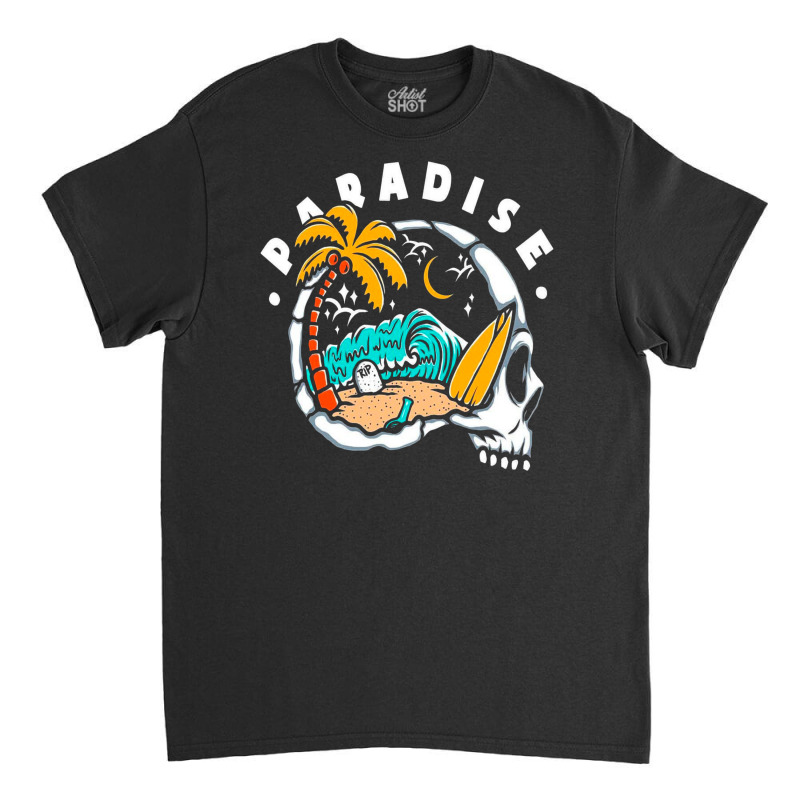 Paradise Beach Rip Classic T-shirt by lik9787 | Artistshot