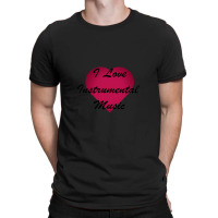 I Love Instrumental Music Stickers T-shirt | Artistshot