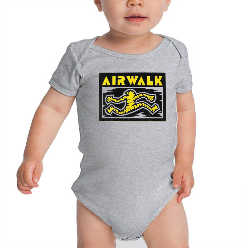 Running Man Airwalks Shoes Skateboard Baby Bodysuit by pelinratiank | Artistshot