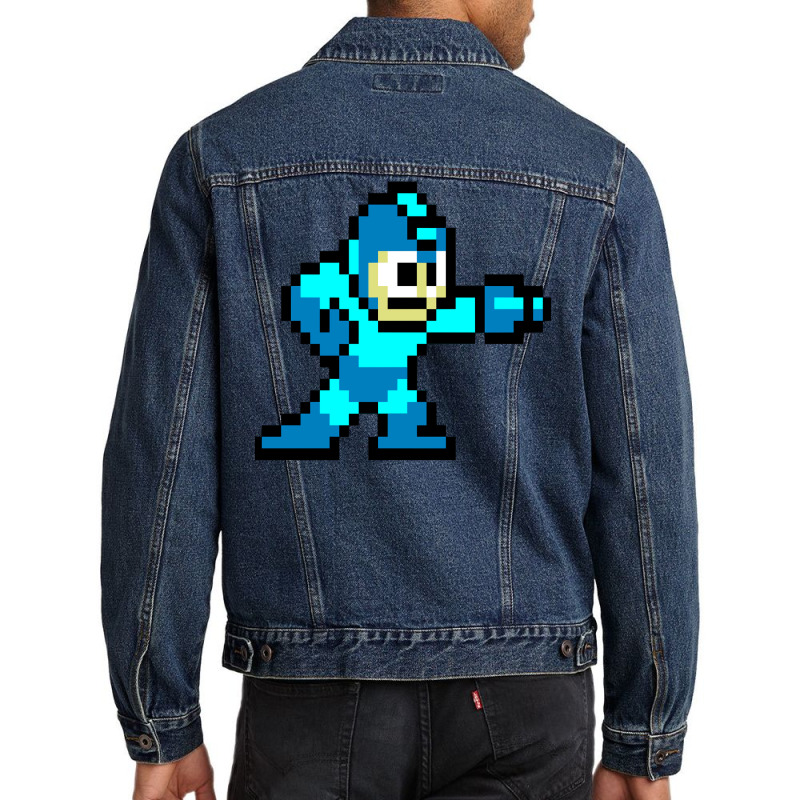 Funny Gifts Mega Video Man Games Gift Music Fans Men Denim Jacket by paliczgaaschl | Artistshot