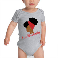 Black History Month Afro Puffs  For Black Women Baby Bodysuit | Artistshot