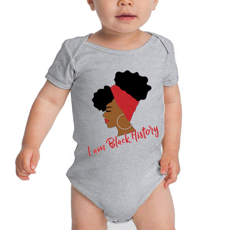 Black History Month Afro Puffs  For Black Women Baby Bodysuit | Artistshot