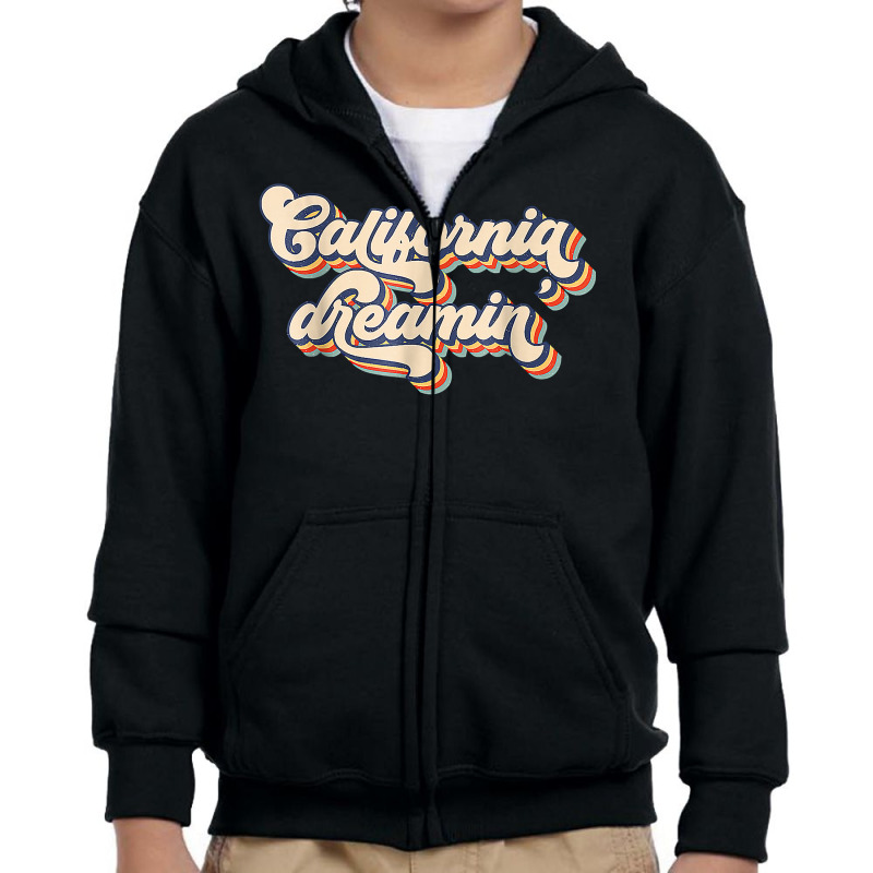 Awesome California Dreamin Surfing Apparel T Shirt Youth Zipper Hoodie by joeykujalat4t | Artistshot