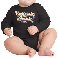 Awesome California Dreamin Surfing Apparel T Shirt Long Sleeve Baby Bodysuit | Artistshot