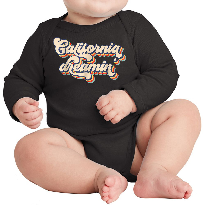 Awesome California Dreamin Surfing Apparel T Shirt Long Sleeve Baby Bodysuit by joeykujalat4t | Artistshot