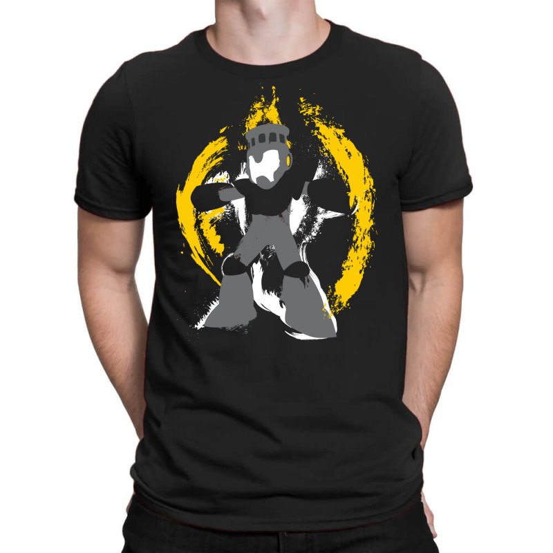 Robot Master Fire Man Vector Design T-shirt | Artistshot