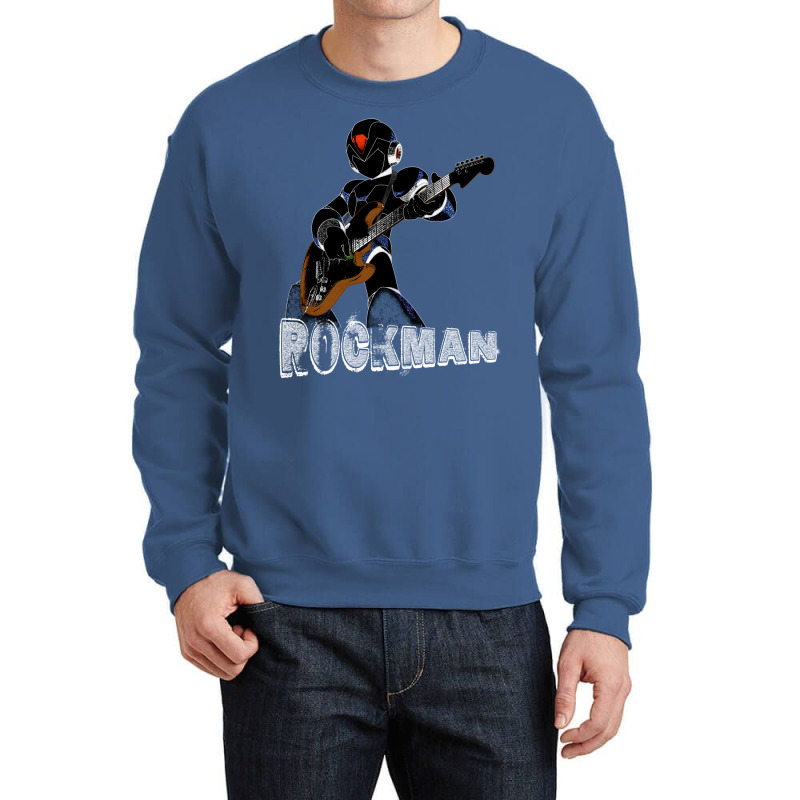 Rock Man Crewneck Sweatshirt | Artistshot