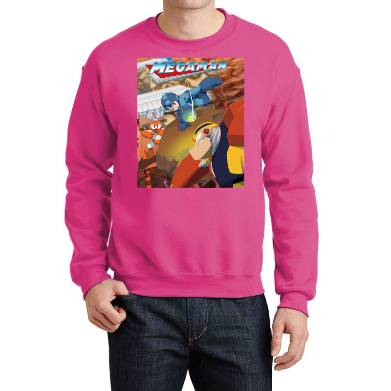 Megaman Game Art 1 Crewneck Sweatshirt | Artistshot