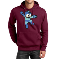 Megaman Jump'n Shoot   Black Unisex Hoodie | Artistshot