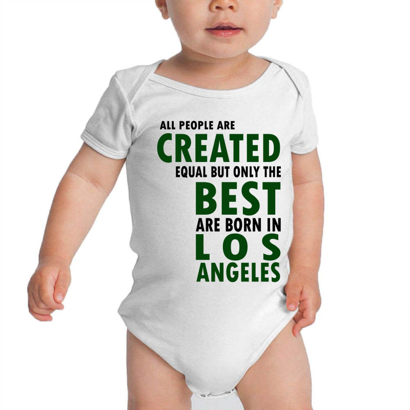 Los Angeles Baby Bodysuit by Chris Ceconello | Artistshot