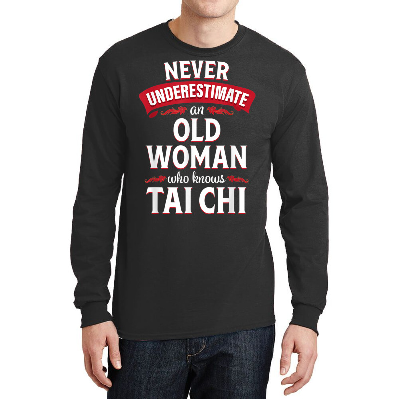 Funny Tai Chi Gift Tshirt Martial Arts Shirt For Women Long Sleeve Shirts | Artistshot