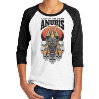 Anubis God T Shirt Youth 3/4 Sleeve | Artistshot