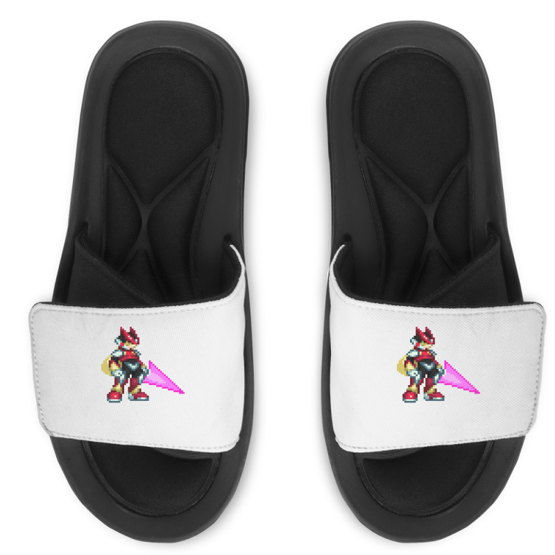 Mega Man X Vector Slide Sandal | Artistshot