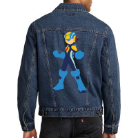 Megaman  Minimal Men Denim Jacket | Artistshot