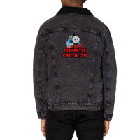 Reboot Thomas Dismantle Capitalism Unisex Sherpa-lined Denim Jacket | Artistshot