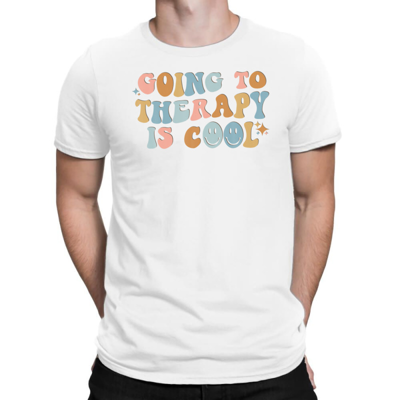 Going To The Therapy Is Cool Retro Feminist T-shirt | Artistshot