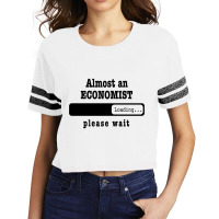 Almost A Economist Loading Please Wait Funny Economist Job Shirt Chris Scorecard Crop Tee | Artistshot