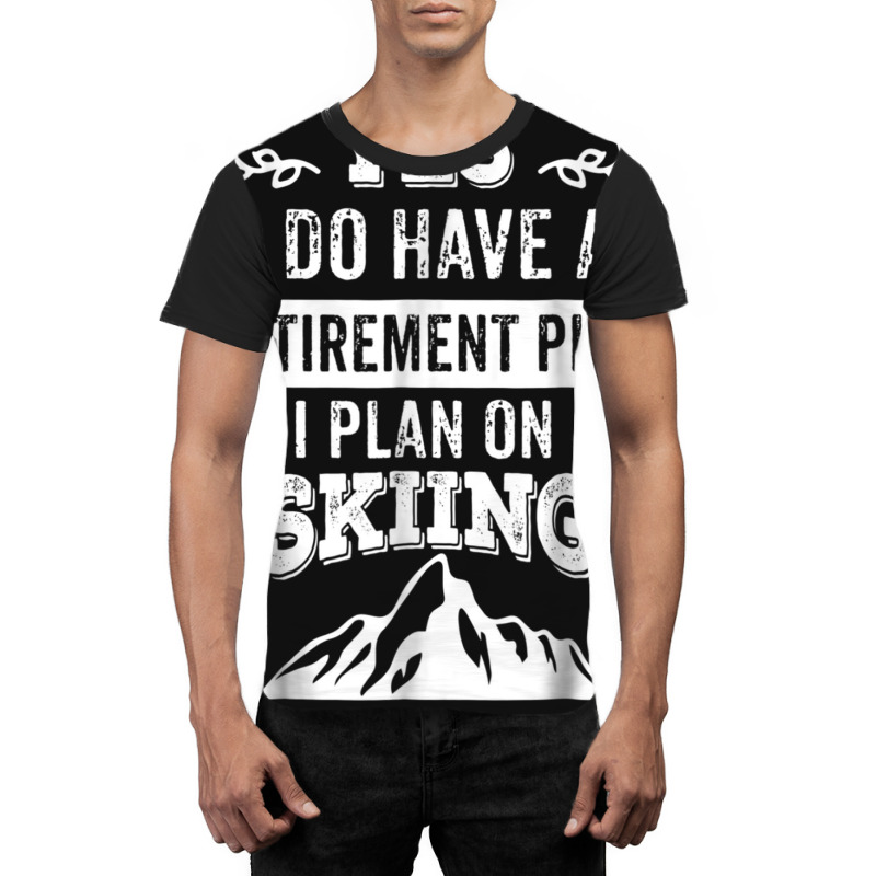 Grandpa, Grandma Skiing Retirement Plan Ski Gift Tee Graphic T-shirt | Artistshot