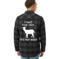 State And County Fair Show Goat Farm Animal Showing Flannel Shirt | Artistshot