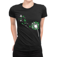 St Patricks Day Dandelion Shamrock Men Women Cute Funny Gift Ladies Fitted T-shirt | Artistshot