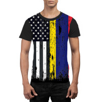 Duel Flag Design Mauritius And American Duel Citizen T Shirt Graphic T-shirt | Artistshot