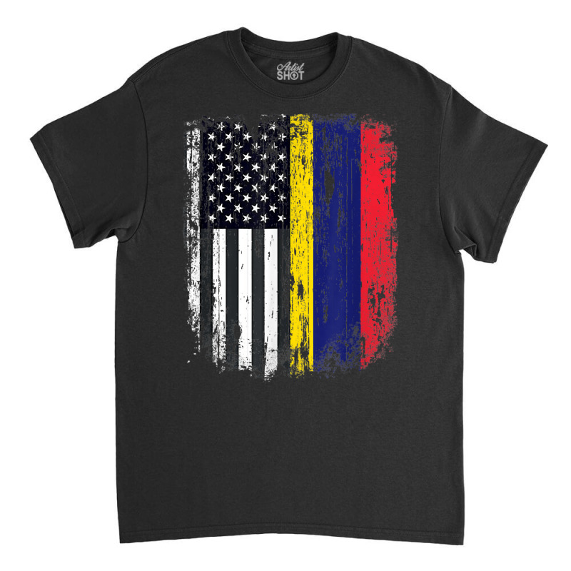 Duel Flag Design Mauritius And American Duel Citizen T Shirt Classic T-shirt by noelenedh2mar | Artistshot