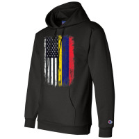 Duel Flag Design Mauritius And American Duel Citizen T Shirt Champion Hoodie | Artistshot