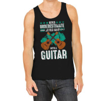 Guitarist An Old Man With A Guitar Gift Tank Top | Artistshot