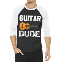 Guitars Acoustic Classical Gift Tee Boys,men,kids 3/4 Sleeve Shirt | Artistshot