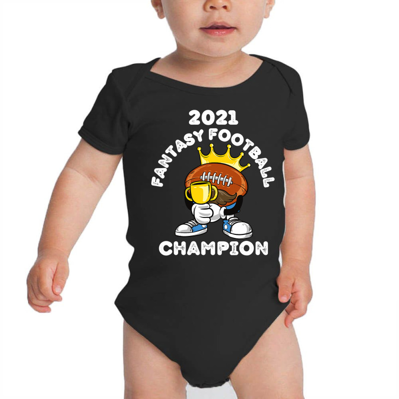 Funny 2021 Fantasy Football Champion Fantasy League Winner T Shirt Baby Bodysuit | Artistshot