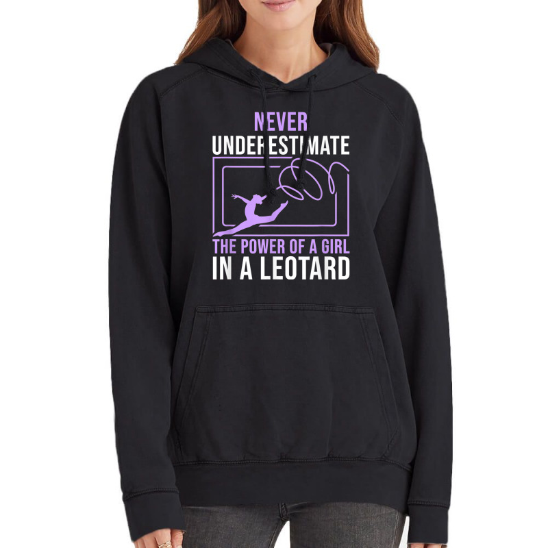 Gymnastics For Girls Women - Funny Gymnastics Vintage Hoodie | Artistshot