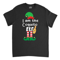 Playa Serena Funny Christmas  Coquito Elf Funny Puerto Rico Matching C Classic T-shirt | Artistshot